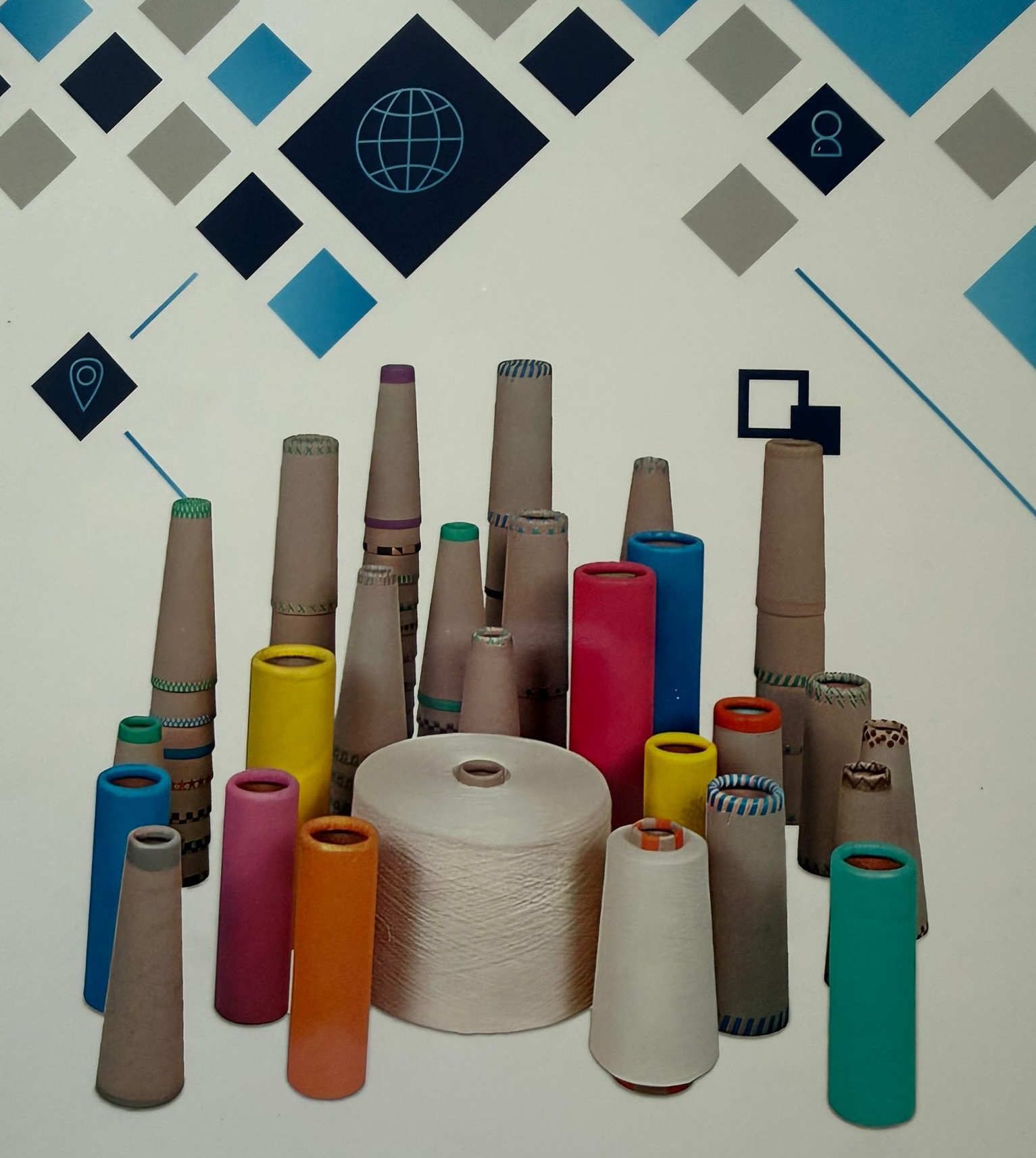 Paper cones and spool tubes product family catalog cover